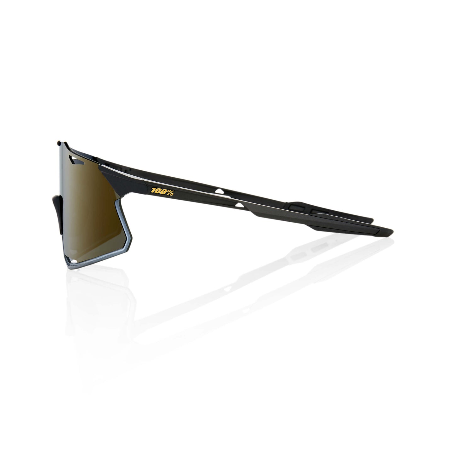 HYPERCRAFT - Matte Black / Soft Gold Mirror Lens