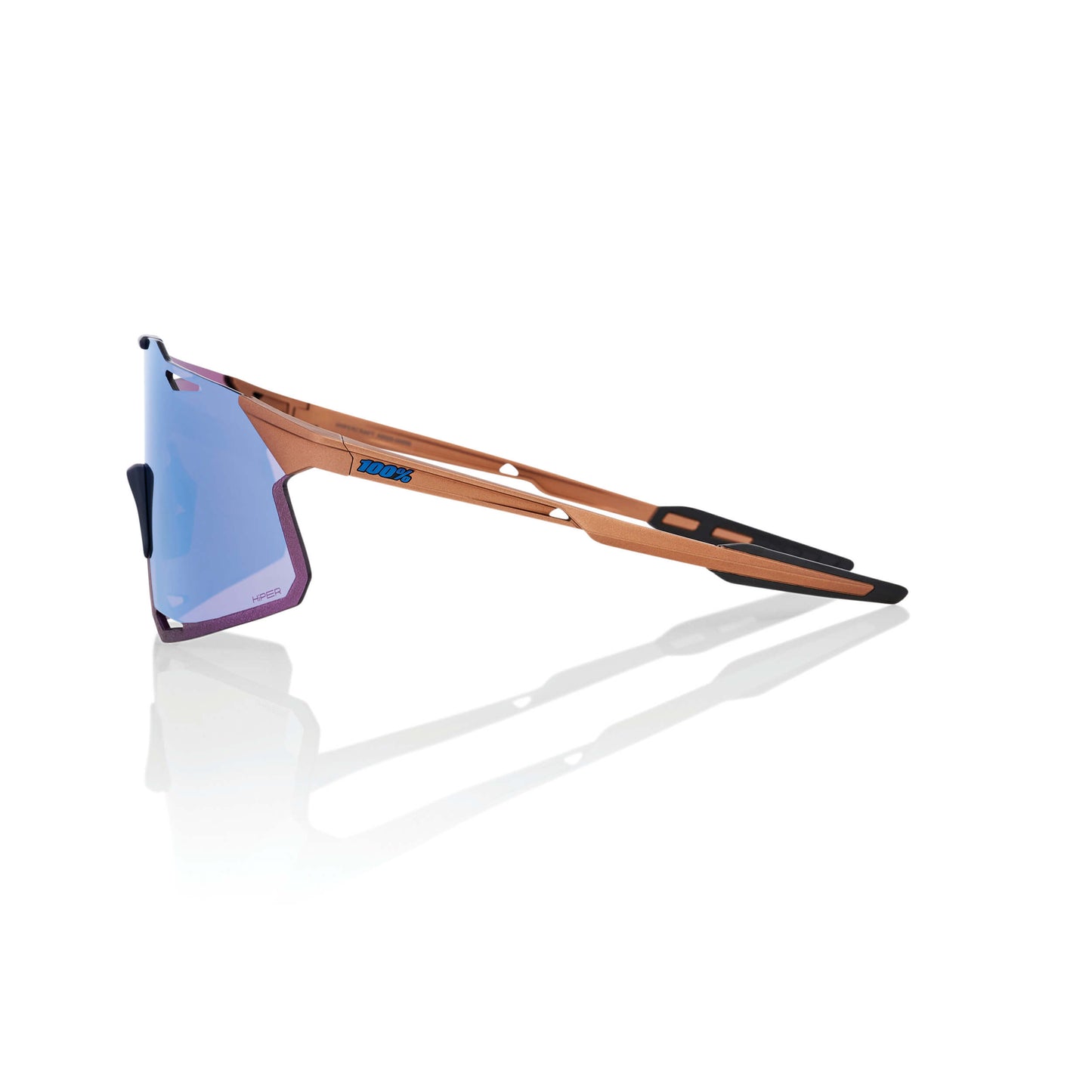HYPERCRAFT - Matte Copper Chromium / HiPER Blue Multilayer Mirror Lens