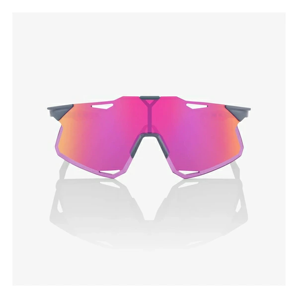 HYPERCRAFT - Gloss Light Grey / Purple Multilayer Mirror Lens