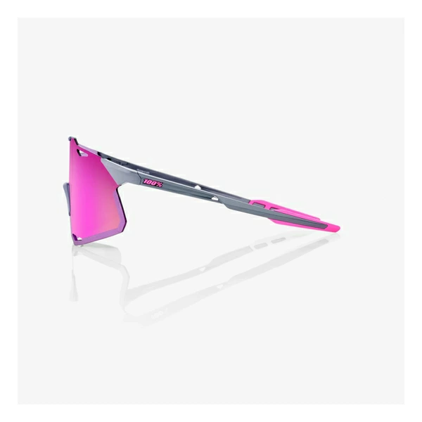 HYPERCRAFT - Gloss Light Grey / Purple Multilayer Mirror Lens