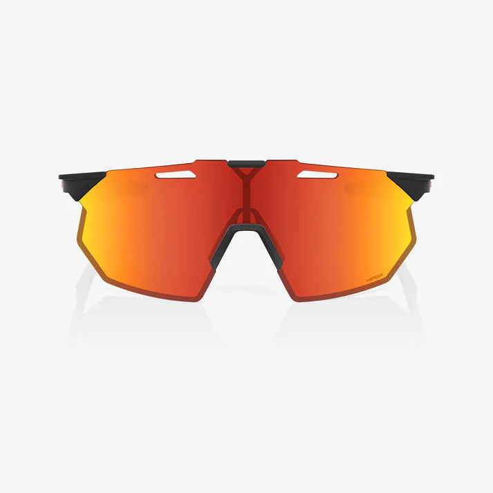 HYPERCRAFT SQ - Soft Tact Black / HiPER Red Multilayer Mirror Lens