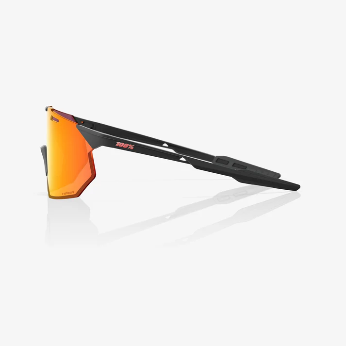 HYPERCRAFT SQ - Soft Tact Black / HiPER Red Multilayer Mirror Lens