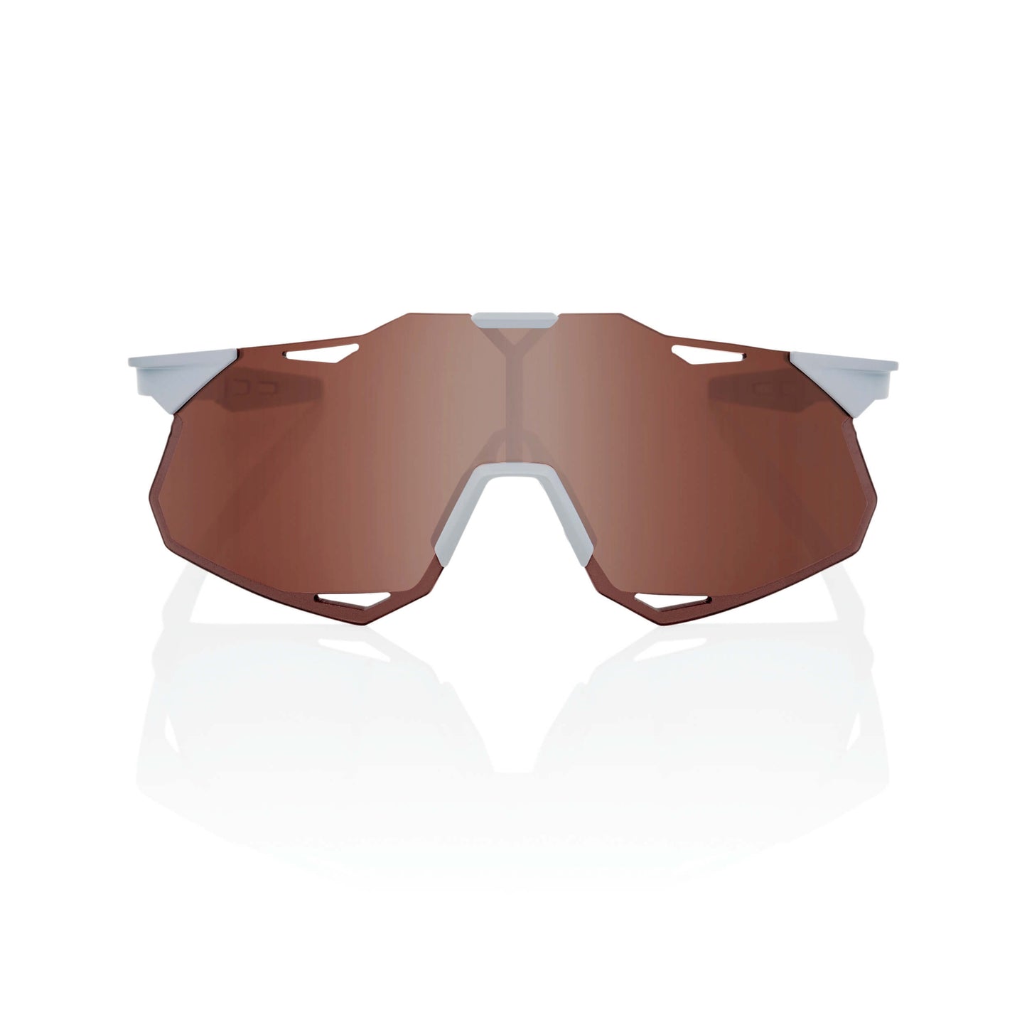 HYPERCRAFT XS - Matte Stone Grey - HiPER Crimson Silver Mirror Lens