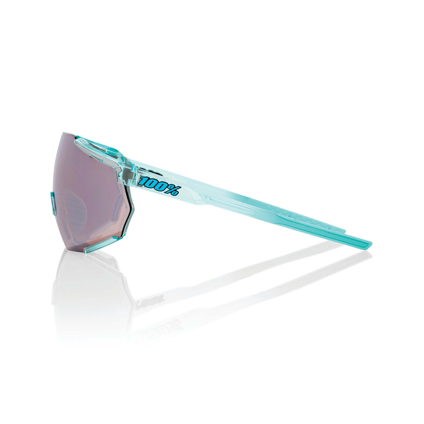RACETRAP 3.0 - Polished Translucent Mint / HiPER Silver Mirror Lens