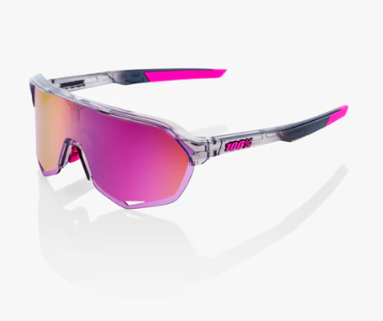 S2 - Polished Translucent Grey / Purple Multilayer Mirror lens