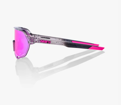 S2 - Polished Translucent Grey / Purple Multilayer Mirror lens
