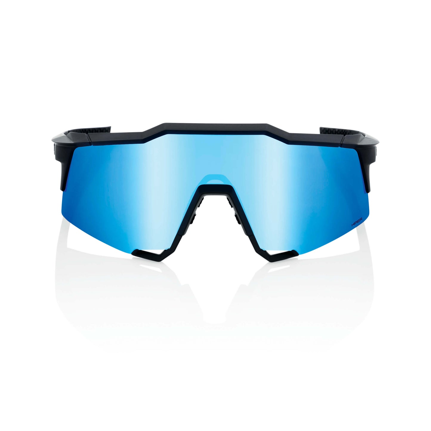 SPEEDCRAFT - Matte Black / HiPER Blue Multilayer Mirror Lens