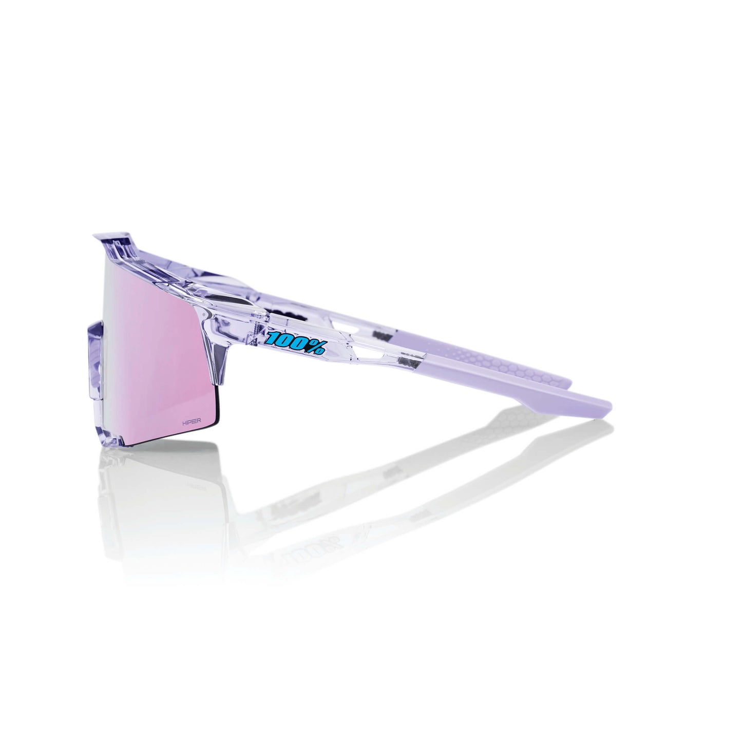 SPEEDCRAFT - Polished Translucent Lavender / HiPER Lavender Mirror Lens
