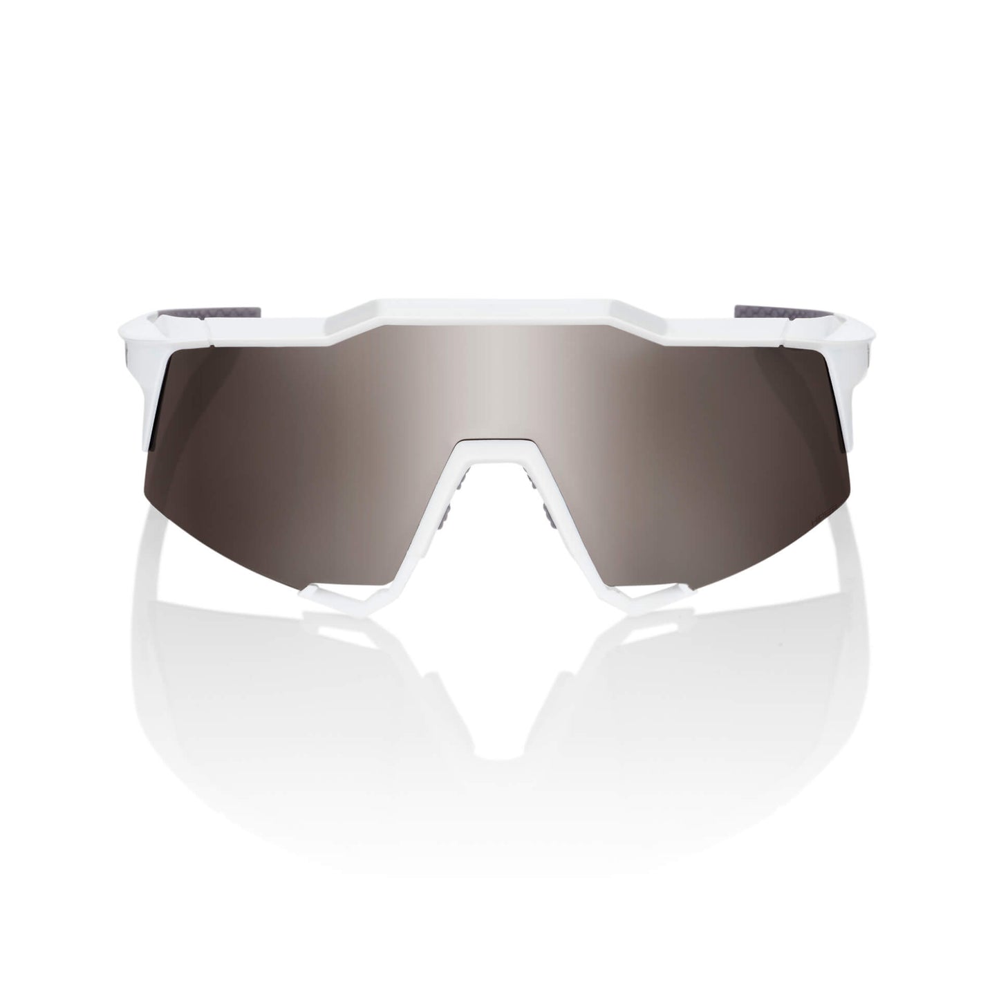 SPEEDCRAFT - Matte White / HiPER Silver Mirror Lens