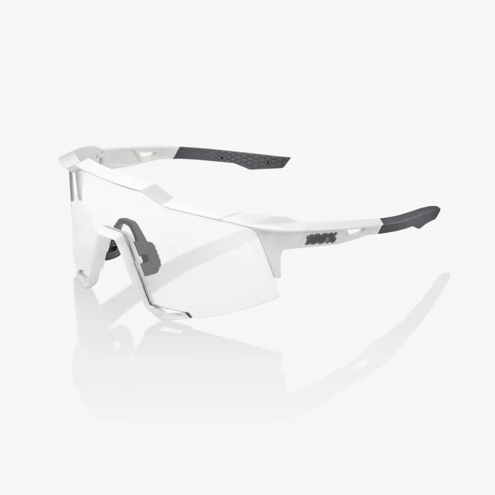 SPEEDCRAFT - Matte White / HiPER Silver Mirror Lens