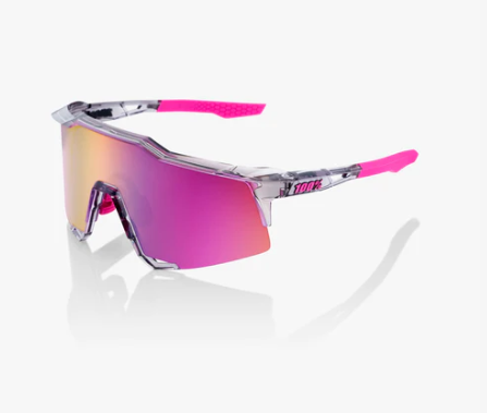 SPEEDCRAFT - Polished Translucent Grey / Purple Multilayer Mirror Lens