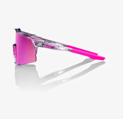 SPEEDCRAFT - Polished Translucent Grey / Purple Multilayer Mirror Lens