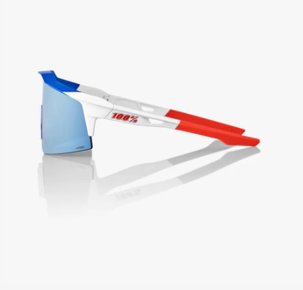 SPEEDCRAFT SL TotalEnergies Team Matte White / Metallic Blue - HiPER Blue Multilayer