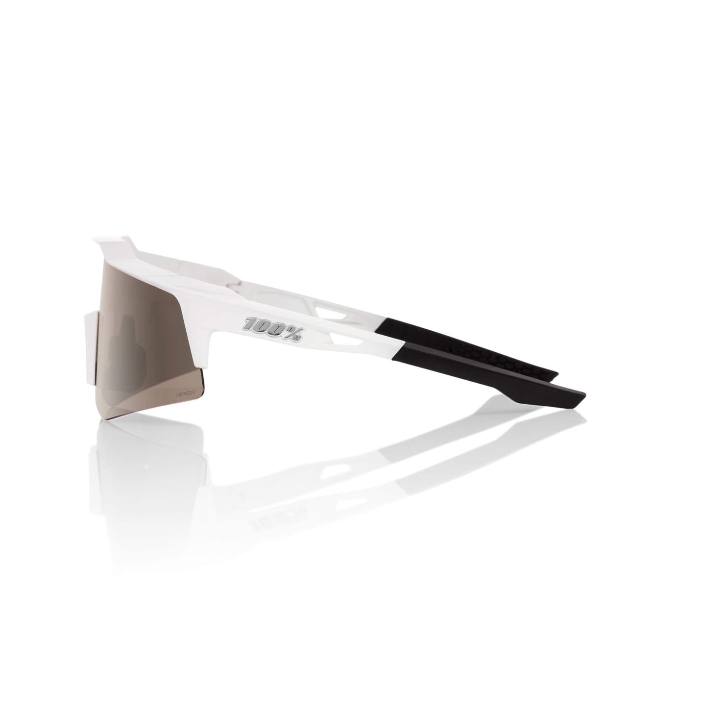 SPEEDCRAFT XS - Matte White / HiPER Silver Mirror Lens