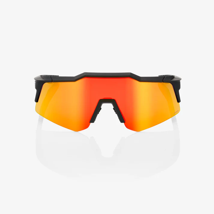 SPEEDCRAFT XS - Soft Tact Black / HiPER Red Multilayer Mirror Lens