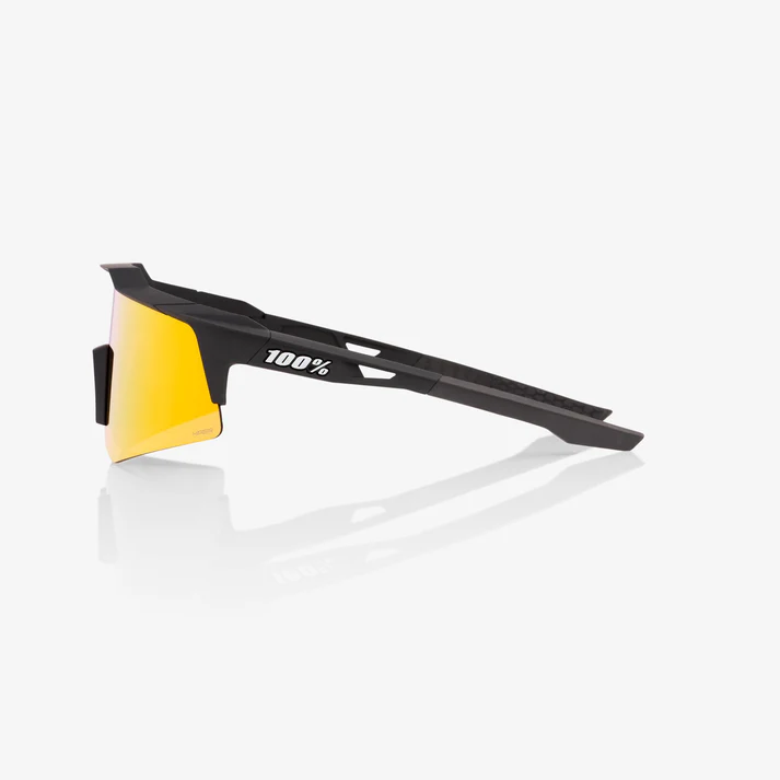 SPEEDCRAFT XS - Soft Tact Black / HiPER Red Multilayer Mirror Lens