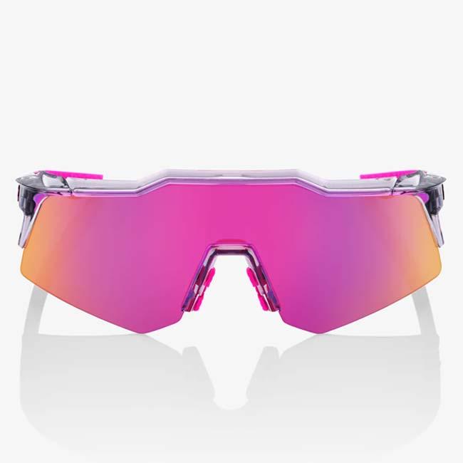 SPEEDCRAFT XS - Polished Translucent Grey / Purple Multilayer Mirror Lens