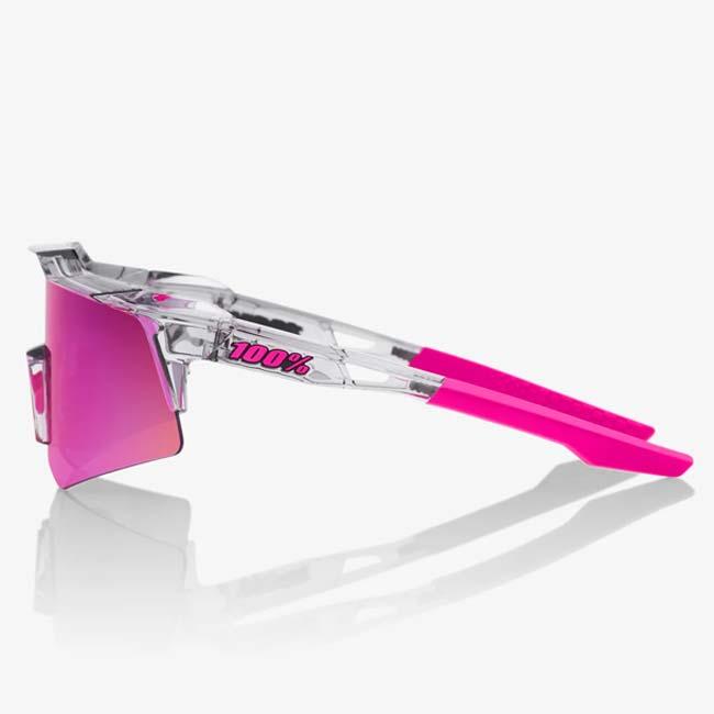 SPEEDCRAFT XS - Polished Translucent Grey / Purple Multilayer Mirror Lens