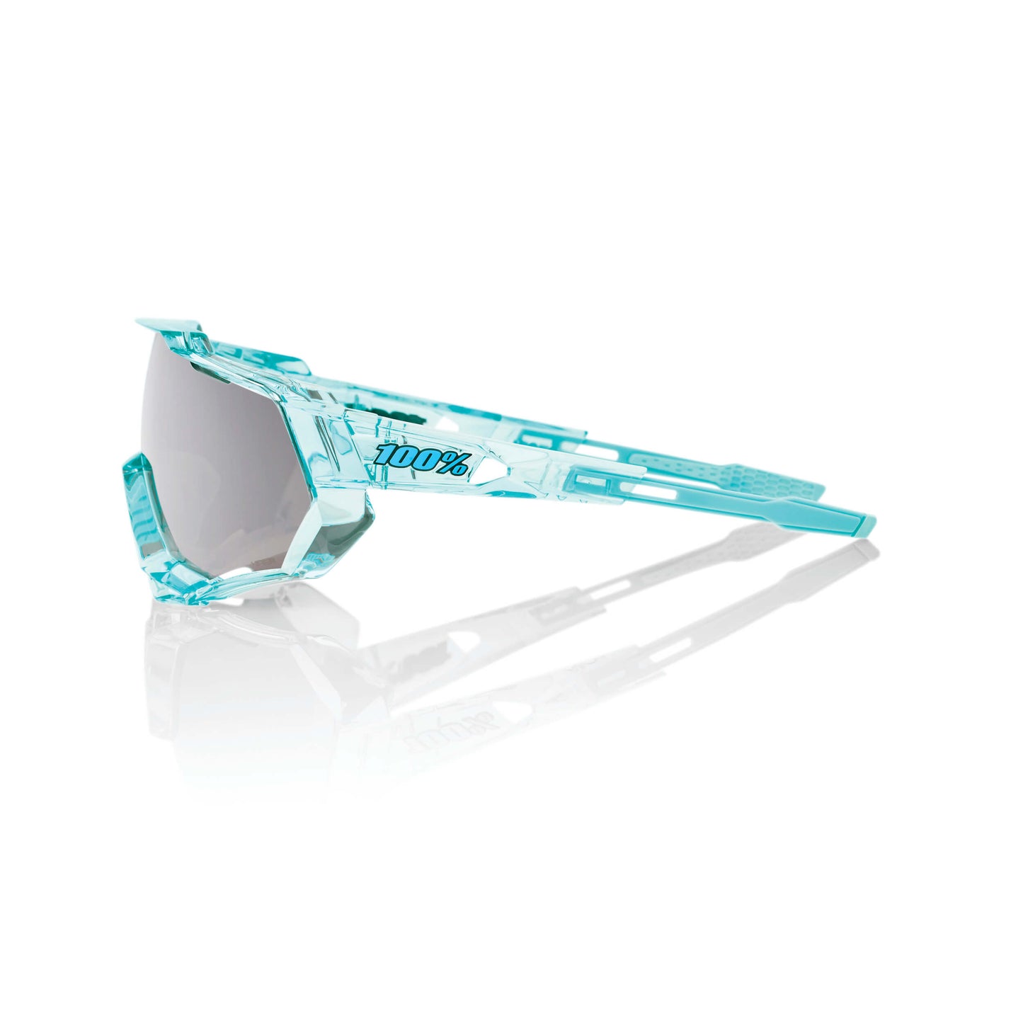 SPEEDTRAP - Polished Translucent Mint / HiPER Silver Mirror Lens