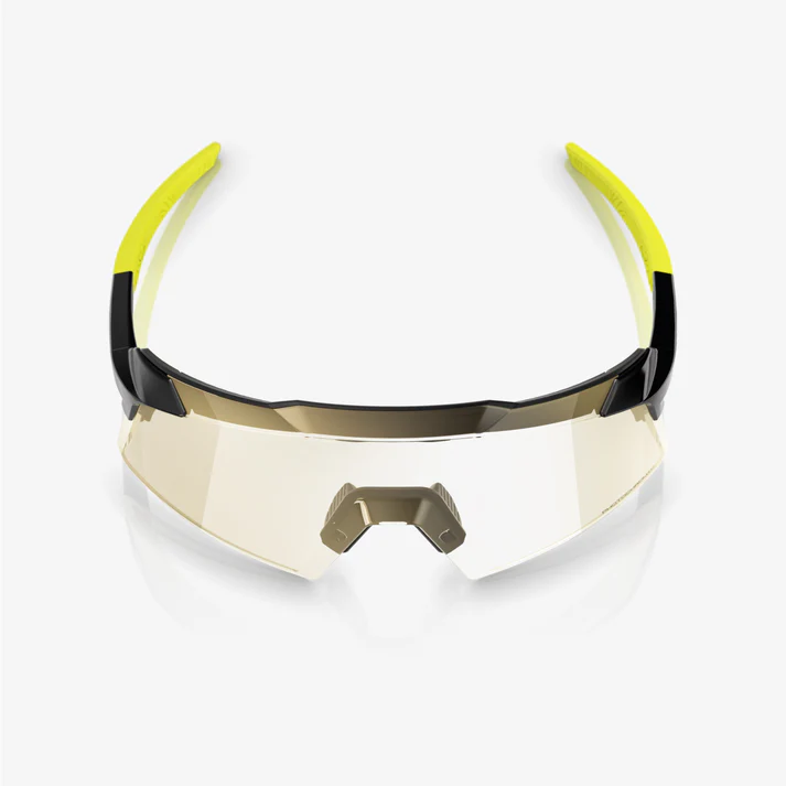 AEROCRAFT - Gloss Metallic Black / Gold Mirror Photochromic Lens