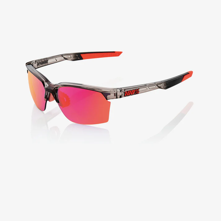 SPORTCOUPE - Polished Translucent Crystal Smoke / Purple Multilayer Mirror Lens