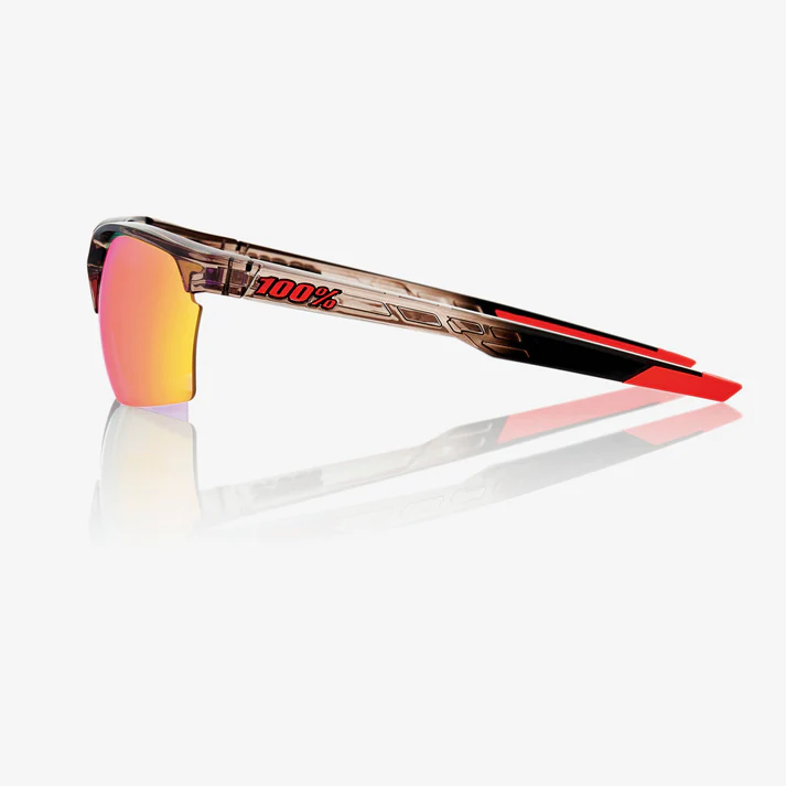 SPORTCOUPE - Polished Translucent Crystal Smoke / Purple Multilayer Mirror Lens