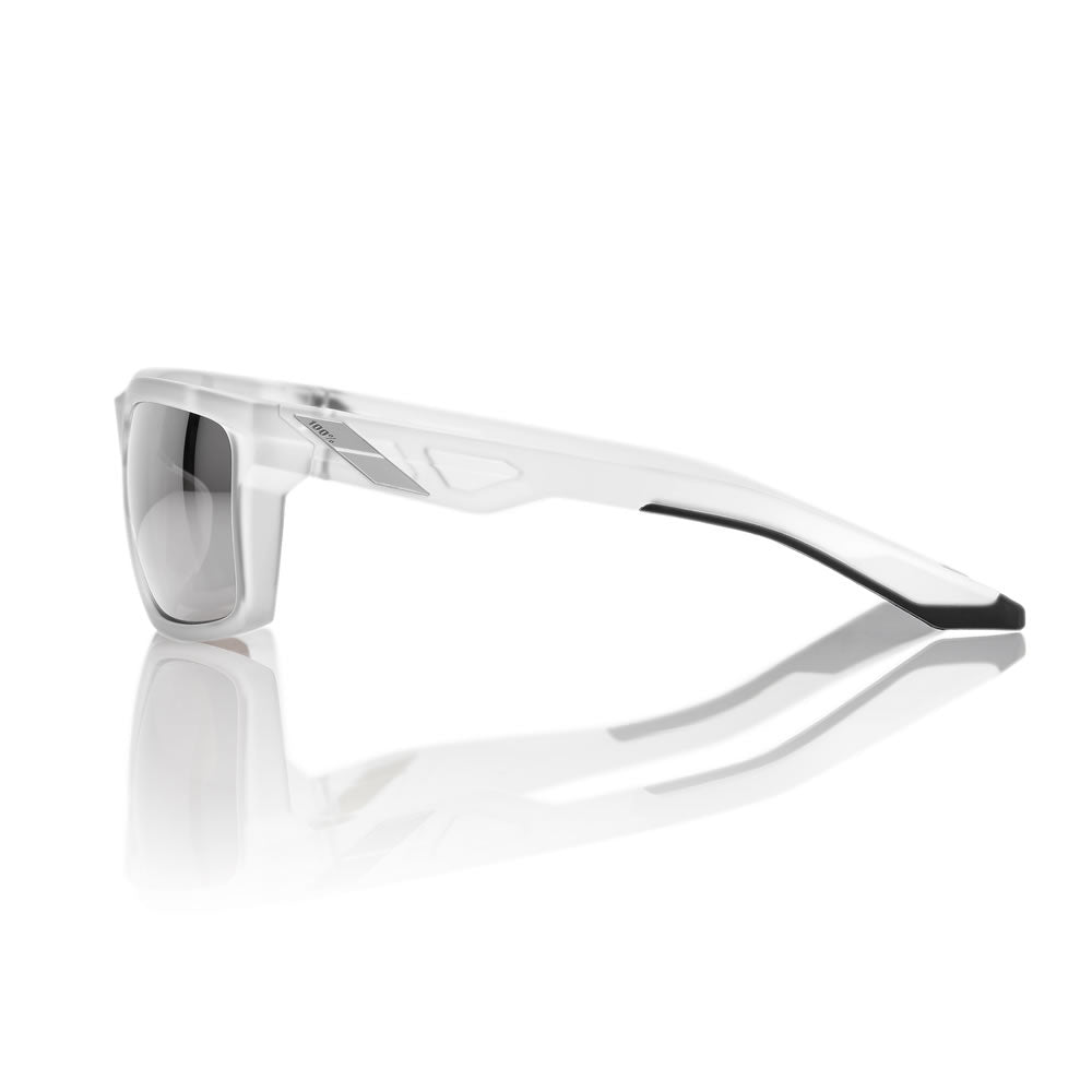 DAZE - Matte Translucent Crystal Clear / HiPER Silver Mirror Lens