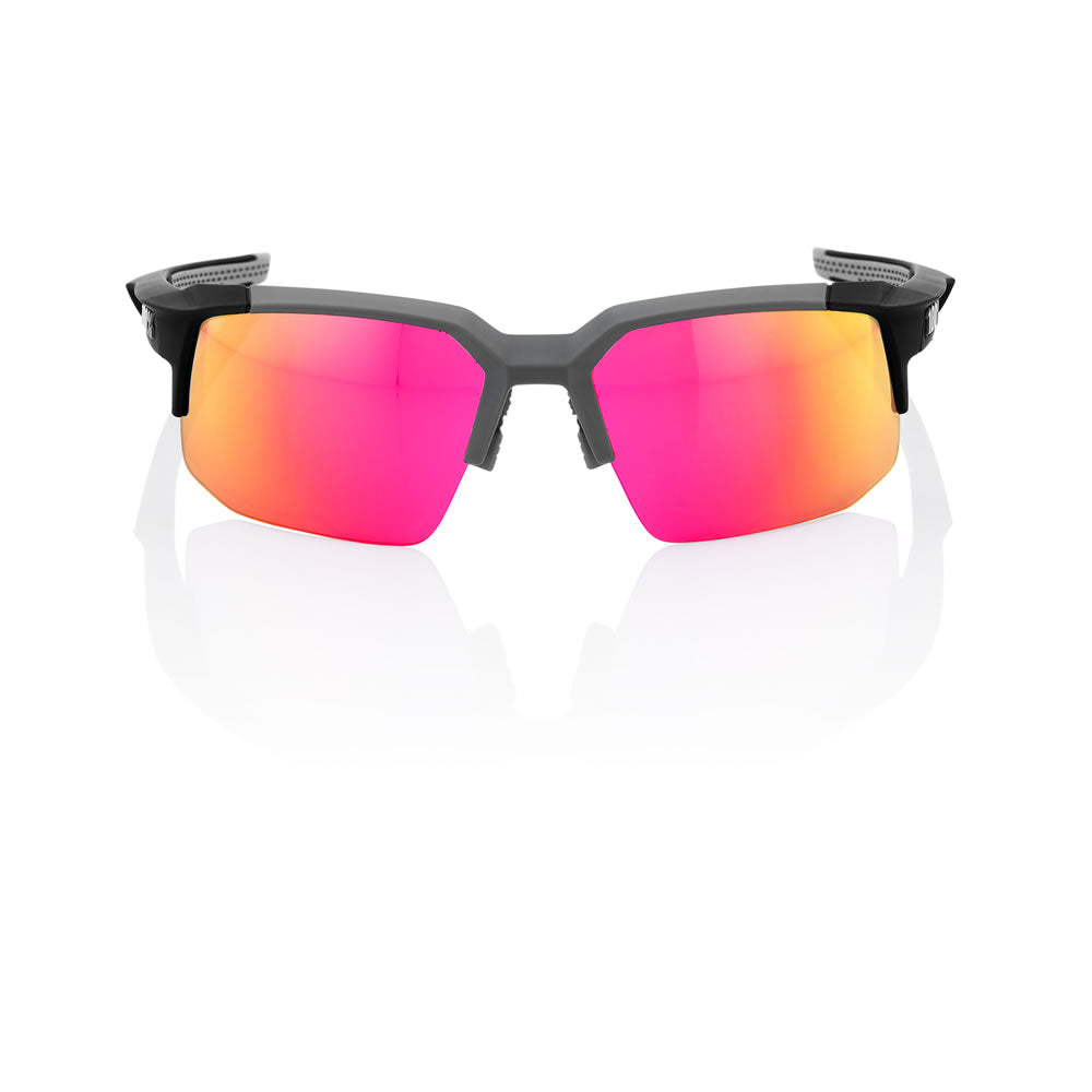 SPEEDCOUPE - Soft Tact Graphite / Purple Multilayer Mirror Lens