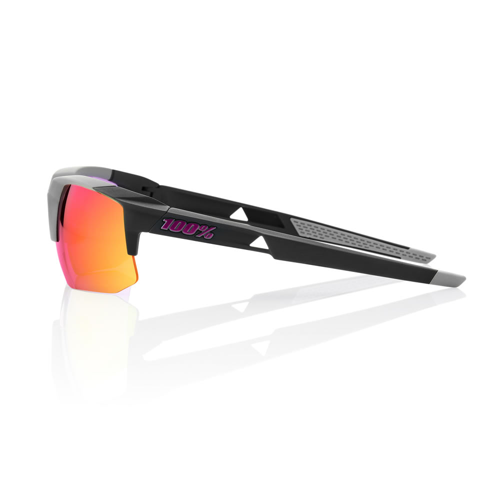 SPEEDCOUPE - Soft Tact Graphite / Purple Multilayer Mirror Lens