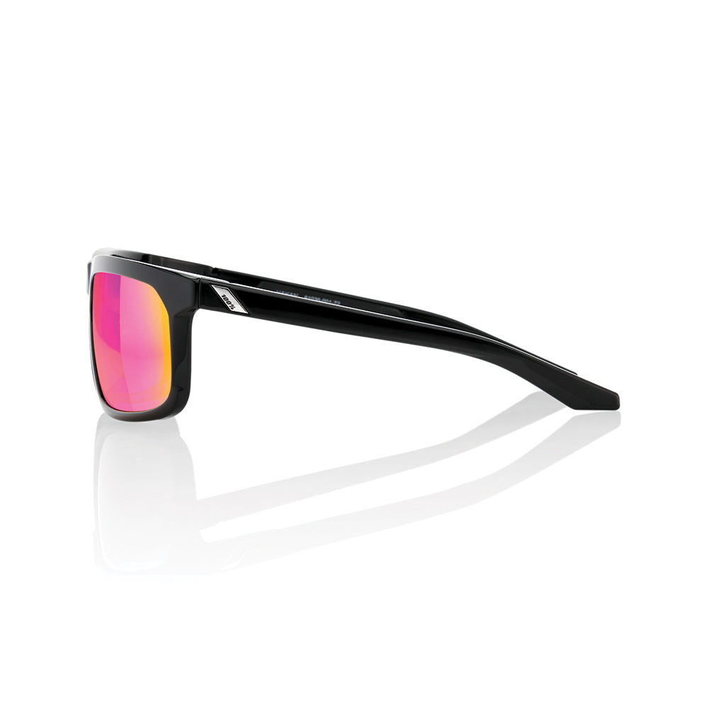 HAKAN - Polished Black / Purple Multilayer Mirror Lens