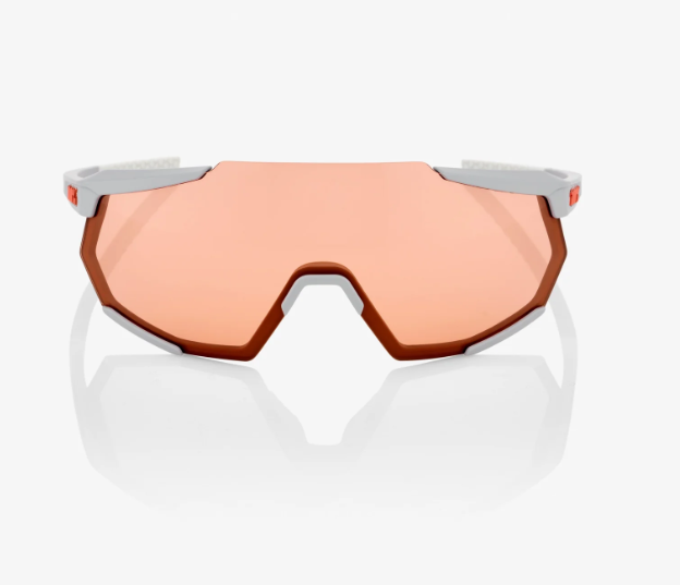 RACETRAP - Soft Tact Stone Grey / HiPER Coral Lens
