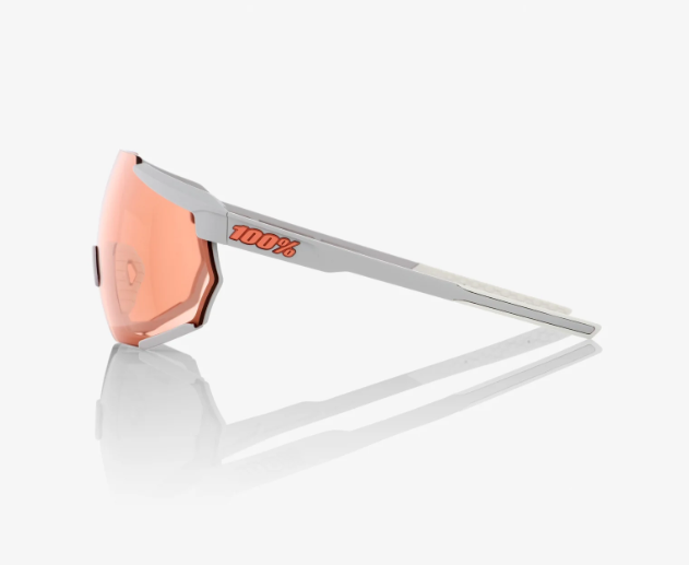 RACETRAP - Soft Tact Stone Grey / HiPER Coral Lens