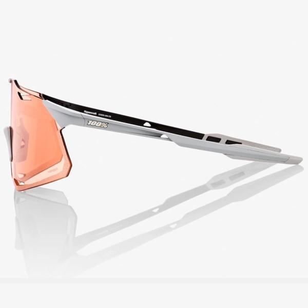 HYPERCRAFT - Matte Stone Grey & HiPER Coral Lens