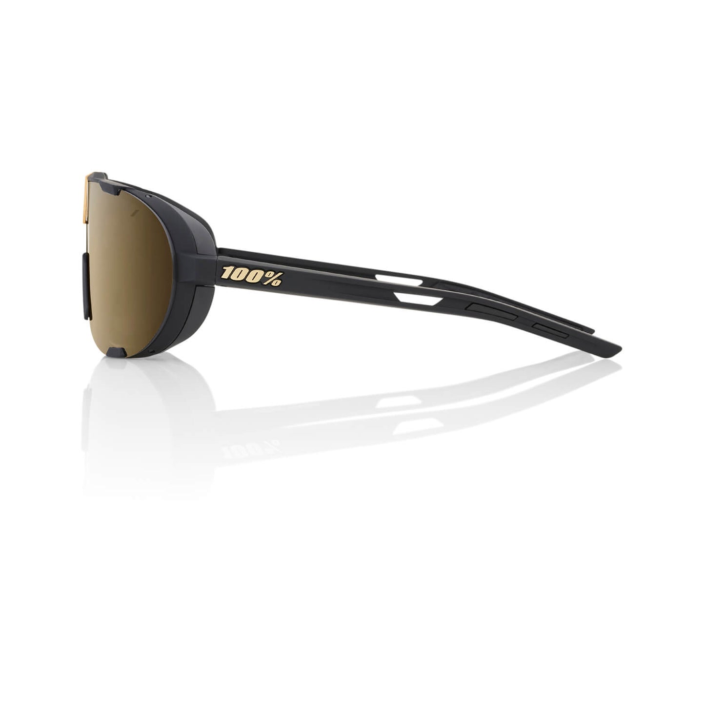 WESTCRAFT - Soft Tact Black / Soft Gold Mirror Lens
