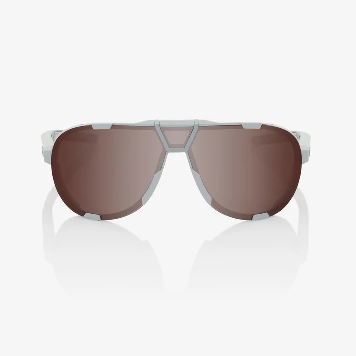 WESTCRAFT - Soft Tact Cool Grey / HiPER Crimson Silver Mirror Lens