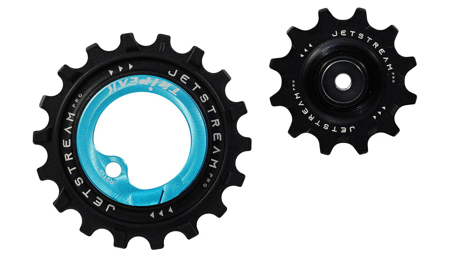 Jetstream Pro 2 Pulley Wheel Kits (12-18T) SHIMANO ROAD ビッグプーリー ライトブルー