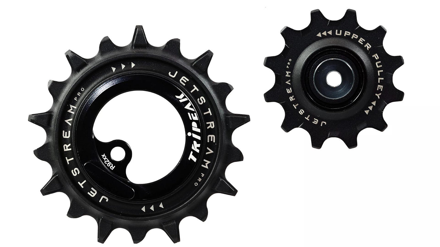 Jetstream Pro 2 Pulley Wheel Kits (12-18T) SHIMANO ROAD ビッグプーリー ブラック