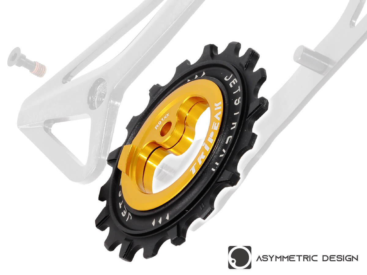 Jetstream Pro 2  Pulley Wheel Kits (12-18T) SHIMANO ROAD ビッグプーリー チェレステ