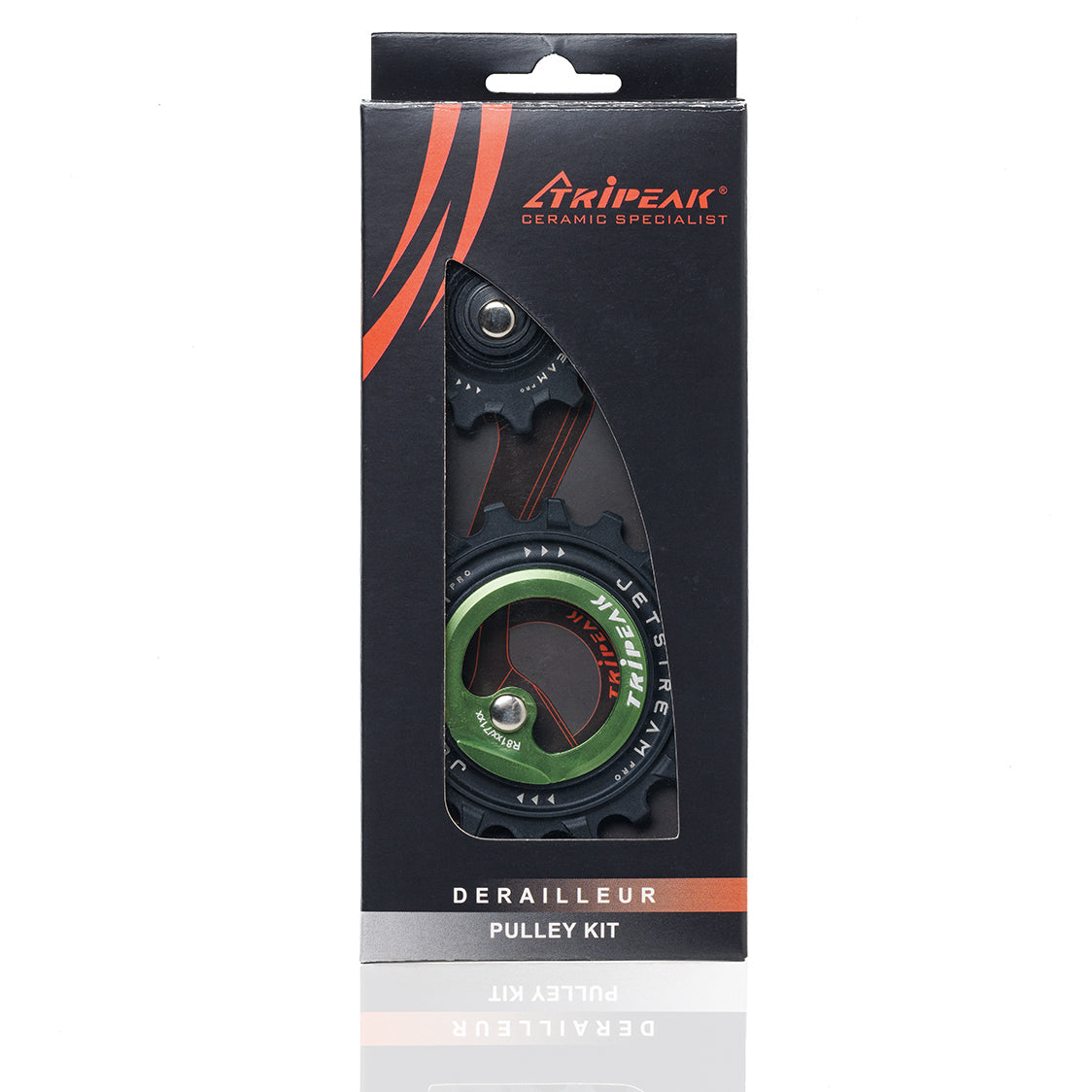 Jetstream Pro 2 Pulley Wheel Kits (12-18T) SHIMANO ROAD ビッグプーリー グリーン