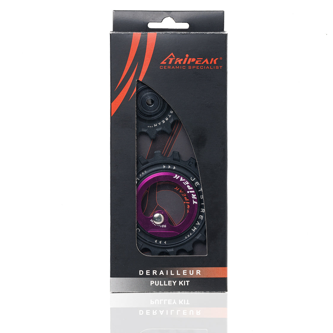 Jetstream Pro 2 Pulley Wheel Kits (12-18T) SHIMANO ROAD ビッグプーリー パープル