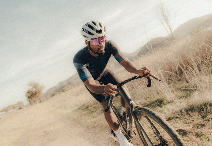 S3 - Satin Storm Metallic / Purple Mirror Lens