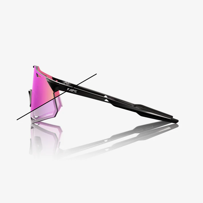 HYPERCRAFT - Gloss Black / Purple Mirror Photochromic Lens