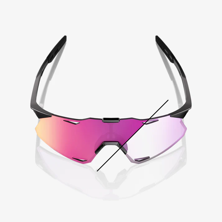 HYPERCRAFT - Gloss Black / Purple Mirror Photochromic Lens