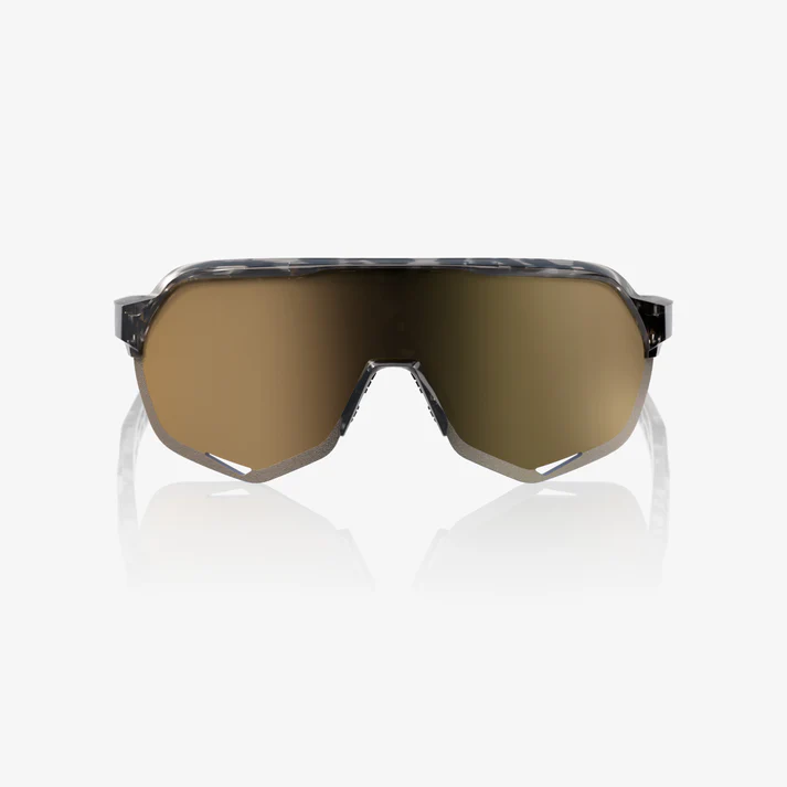 S2 - Gloss Black Havana / Soft Gold Mirror Lens