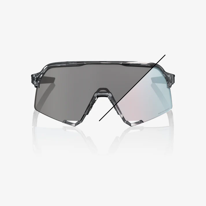 S3 - Polished Translucent Grey / Rose Gold Mirror Photochromic Lens