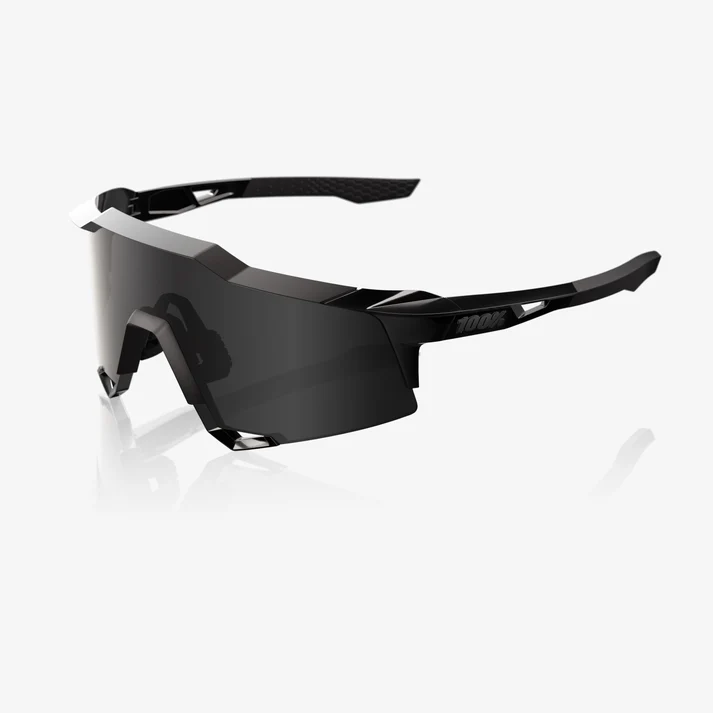 SPEEDCRAFT - Matte Black Gloss Black / Black Mirror Lens