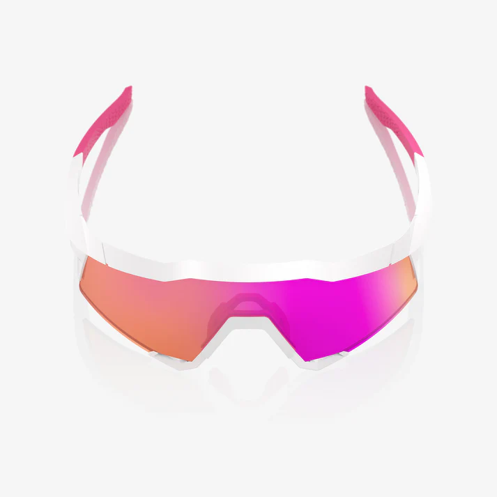 SPEEDCRAFT - Matte White / Pink - HiPER Vital Pink Mirror Lens