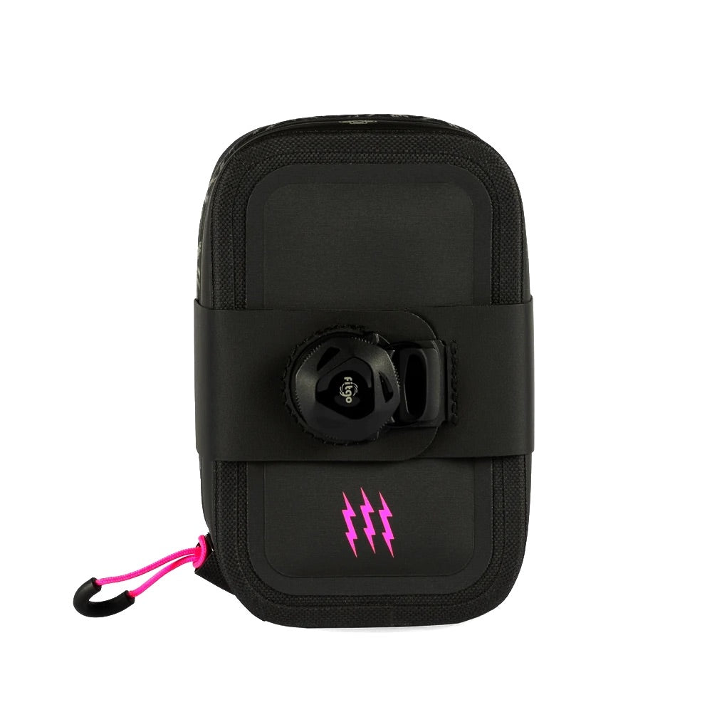 MUC-OFF SADDLE PACK SMALL サドルバッグ 0.6L Fitgo ダイヤル式 撥水 軽量70g ブラック