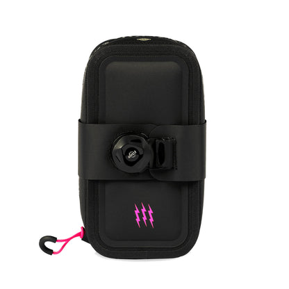 MUC-OFF SADDLE PACK MEDIUM サドルバッグ 0.7L Fitgo ダイヤル式 撥水 軽量95g ブラック