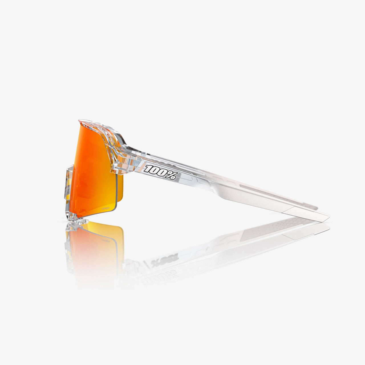 ＊正規品＊ 新品 送料無料 100% S3 Clear HIPER Red ワンハンドレッド 100％ 限定 サングラス S3 エリー・デラ